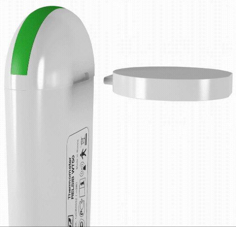 Открытие колпачка ключом